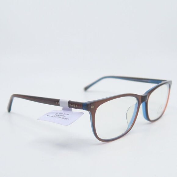 Prive Revaux In The Zone C10 New Brown/Blue Blue Block Eyeglasses - Picture 5 of 7